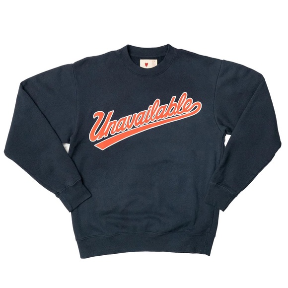 EMOTIONALLY UNAVAILABLE Sweatsuit in Navy - Picture 6 of 7